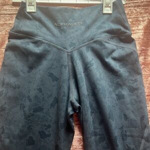 Alphalete alphalux leggings in blue